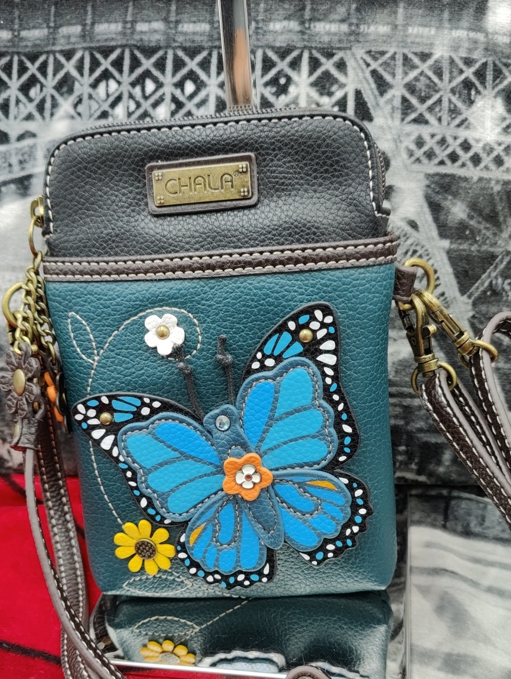 Cellphone Xbody - Blue Butterfly